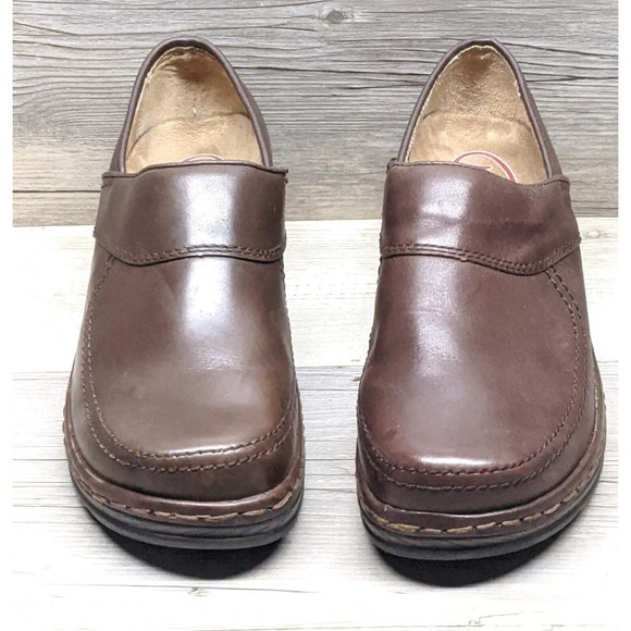 Klogs USA Collection Sonora - Women Clogs Brown Smooth - 7.5 Wide - Picture 1 of 9